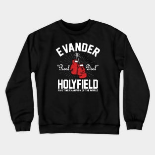 Evander Holyfield Vintage Pocket Crewneck Sweatshirt